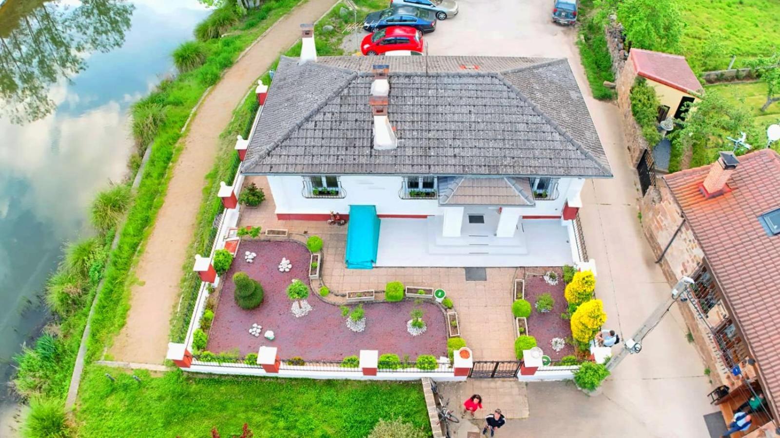Casa La Riera Villa Salinas De Pisuerga ภายนอก รูปภาพ